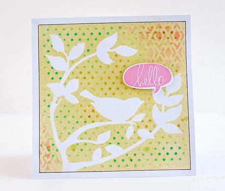 a fun spring card & FREE instruction downloads!
