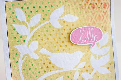 a fun spring card & FREE instruction downloads!