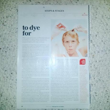 Should Kids Be Allowed To Dye Their Hair? My Today's Parent Article
