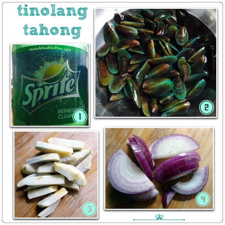 Tinolang Tahong (Mussel Stew with Ginger)