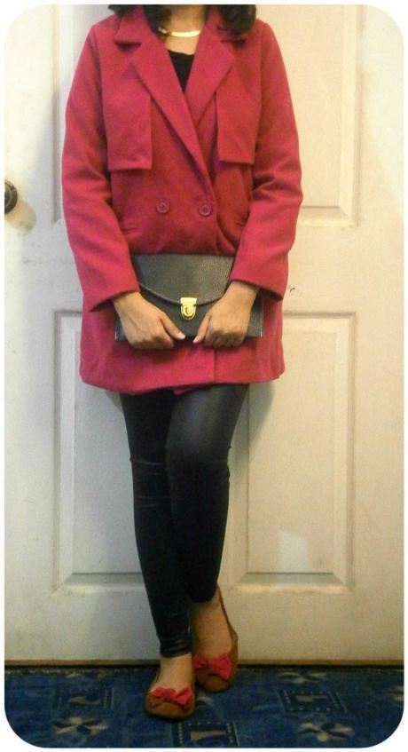 OOTD: Hot Pink Coat