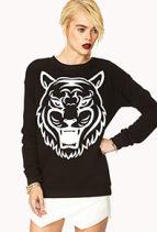 How to get the designer Tiger Sweater Look for Less