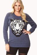 How to get the designer Tiger Sweater Look for Less