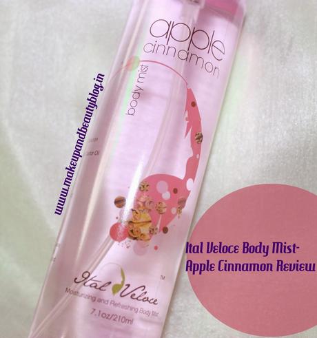 Ital Veloce Body Mist- Apple Cinnamon Review