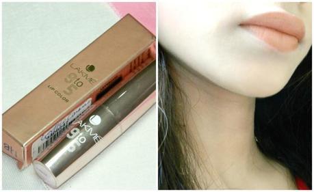 Lakme 9 to 5 Lip Color Coffee Command Review, Swatches and LOTD