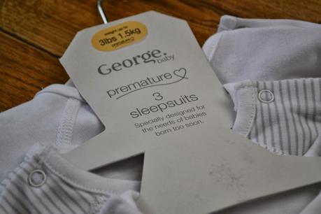 neonatal baby clothes asda