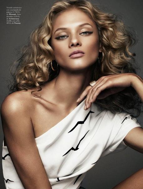 Anna Selezneva for Elle Spain by Xavi Gordo