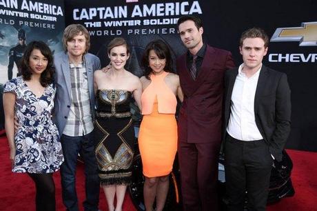 Check Out Chris Evans, Scarlett Johansson at 'Captain America: Winter Soldier' Premiere - Photos