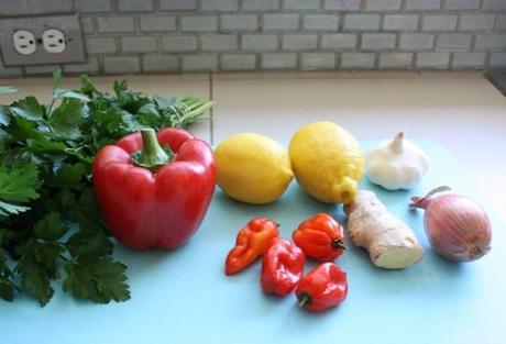Ingredients vegetables