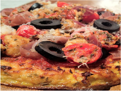 Paleo Pizza, Gluten-Free, Nut-Free, Dairy-Free, EASY and Delicious