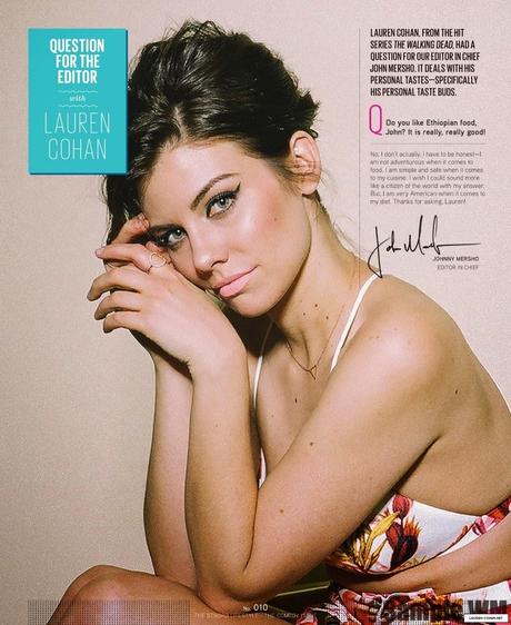 Lauren Cohan - Stndrd Magazine US, March 2014