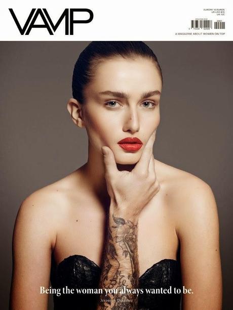 Rosie Huntington-Whiteley, Andreea Diaconu for Vamp Magazine, March 2014