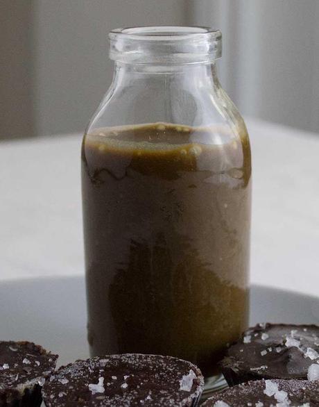 Black Treacle Salted Caramel Sauce