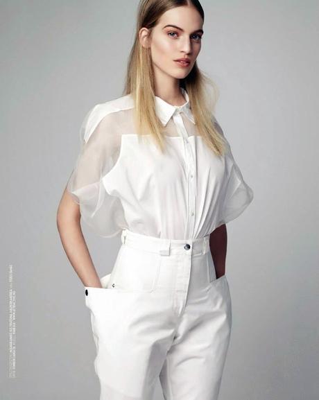 Vanessa Axente by Zoltan Tombor for Marie Claire Hungary, April 2014