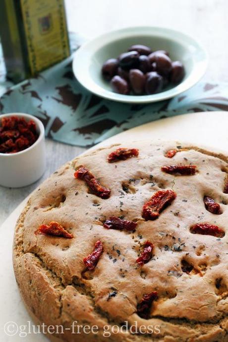 quick and easy desserts- Gluten-Free Sun-Dried Tomato Bread