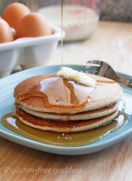 Sunday Worthy Gluten-Free Pancakes, healthy pancake recipe