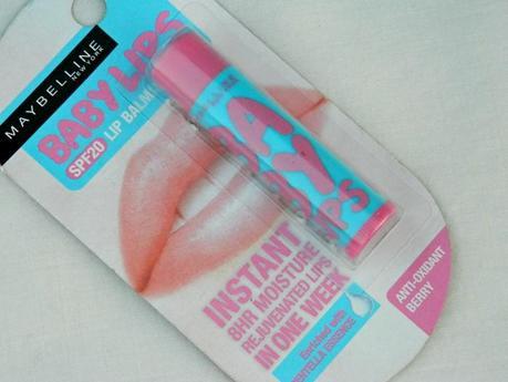 Maybelline Baby Lips Lip Balm Anti-Oxidant Berry Review