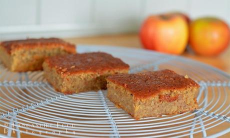 Spiced apple chickpea cake