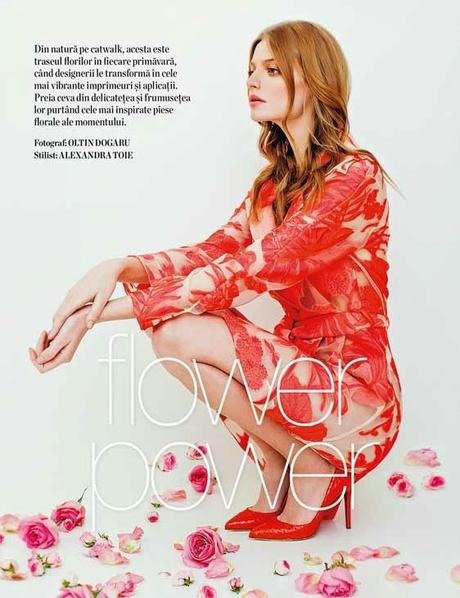 Irina Magda by Stefan Curta for BeauMonde Romania, March 2014