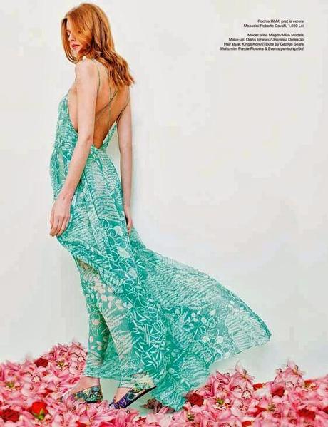 Irina Magda by Stefan Curta for BeauMonde Romania, March 2014