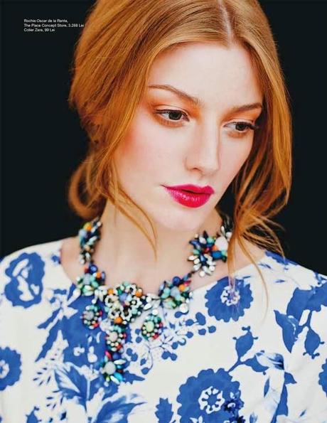 Irina Magda by Stefan Curta for BeauMonde Romania, March 2014