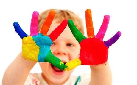 Cute Boy Colorful Hand HD Wallpaper Happy Holi !!!