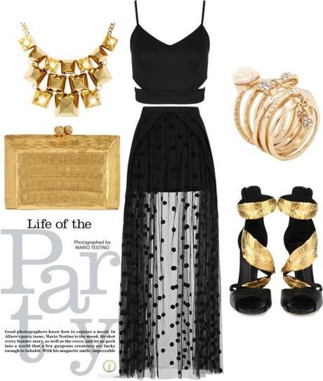 Gold and Black