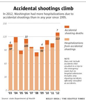 Washington Shooting Accidents Soar; State Gun Laws Remain Unchanged