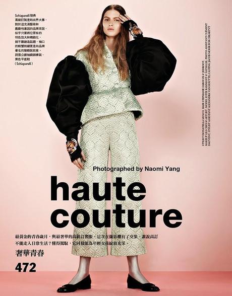 Estee Rammant by Naomi Yang for Vogue Taiwan, March 2014