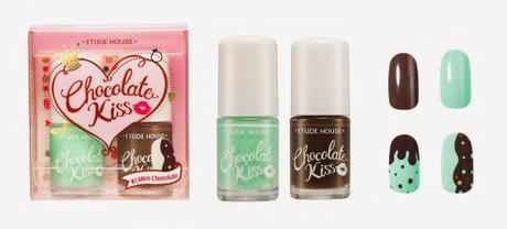 chocolate kiss nail kit - mint chocolate