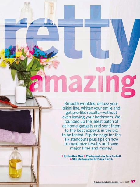 Alessia Menozzi - Fitness Magazine US, April 2014