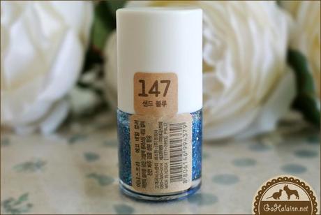 Review: Innisfree Eco Nail Color #147 Sand Blue