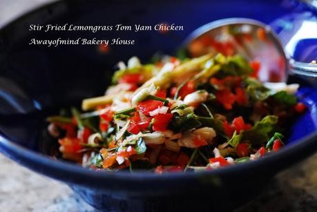 Stir Fried Lemongrass Tom Yam Chicken