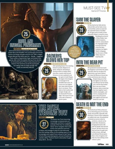 Emilia Clarke, Natalie Dormer, Sophie Turner - Sci Fi Now Magazine UK ...