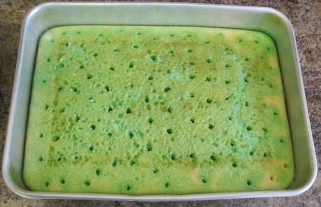 Green Jello Cake