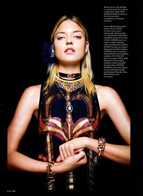 Martha Hunt - Elle Magazine US, April 2014