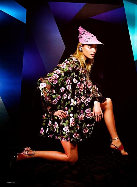 Martha Hunt - Elle Magazine US, April 2014