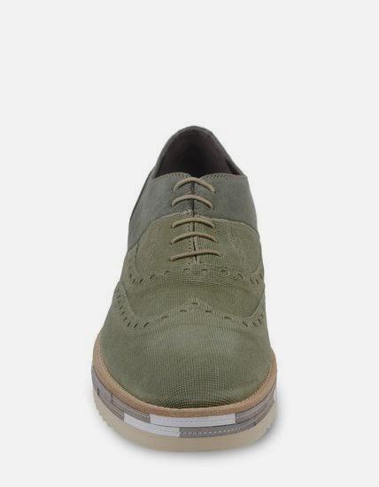 It's Not So Hard Being Green:  Alberto Guardiani Laced Shoe