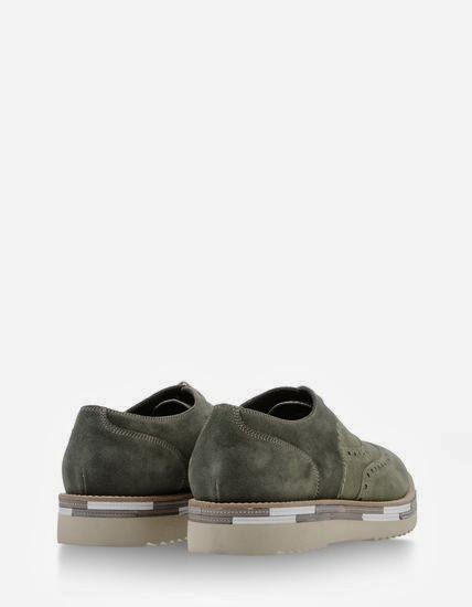 It's Not So Hard Being Green:  Alberto Guardiani Laced Shoe