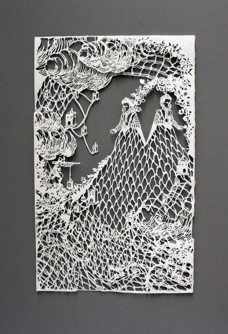 paper arts | cut paper art