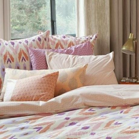Inspiration for mixing and matching bedding