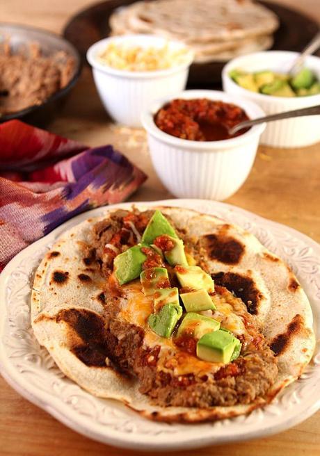 Homemade Garlic Re-Fried Beans