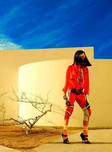 Pamela Bernier by Leda and St.Jacque for ELLE Canada, April 2014