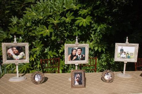 Photo frames of couple