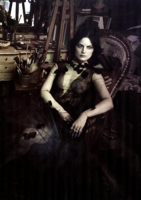 Guinevere Van Seenus by Paolo Roversi for Vogue Magazine Italia, March ...