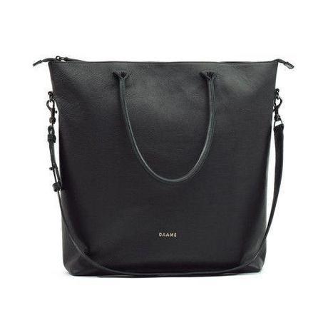 Dame leather laptop tote 