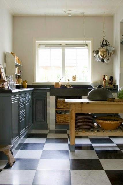 Fabulous Kitchen in French-Flemish Style