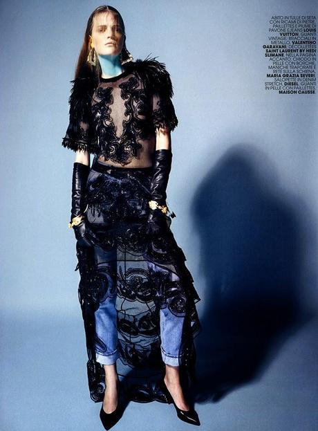 Magdalena Langrova - Marie Claire Magazine Italia, April 2014