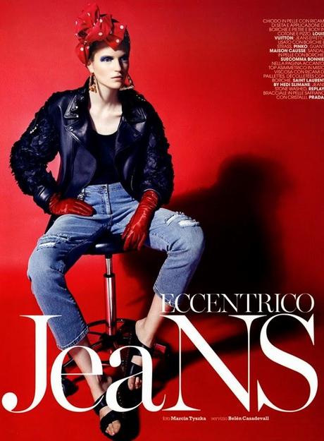 Magdalena Langrova - Marie Claire Magazine Italia, April 2014