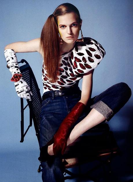 Magdalena Langrova - Marie Claire Magazine Italia, April 2014